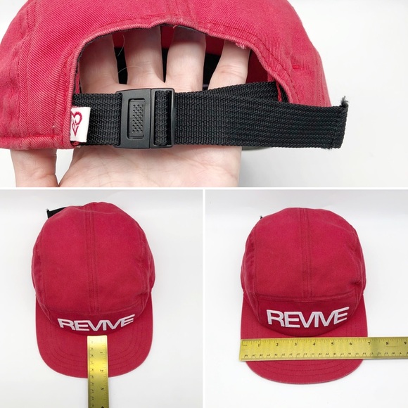 Revive Skateboards 5 Panel Red Hat. - Picture 11 of 17